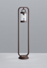 TRIO 404160124 Sambesi exteriérové ​​stojanové svítidlo E27 1x28W IP44 se soumrakovým čidlem