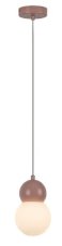 RABALUX 72280 Gellia závěsné svítidlo D120mm 1xG9 růžová, bílá