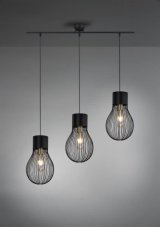 TRIO reality R30223032 Dave Závěsné svítidlo 750mm E27 3X40W