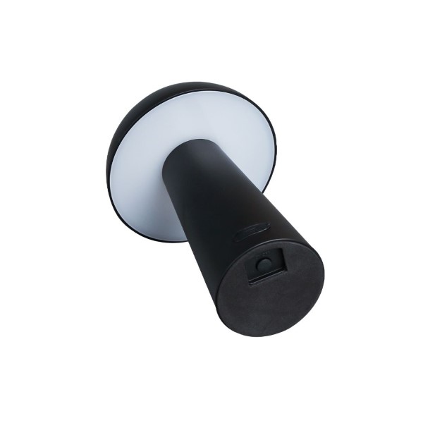 RABALUX 76036 Mireo dotyková stolná lampička V200mmLED 1,5W/150/50lm 3000K IP44 čierna, biela, vrátane batérie 3,7V 1200mAh