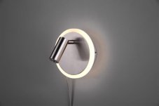 TRIO 229210207 Jordan Nástěnné svítidlo 150mm LED 1X5W / 550Lm 3000K Matný nerez