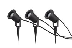 800260342 TRIO Ubangi venkovní bodové svítidlo / reflektor 1xGU10 28W IP65 antracit trojset