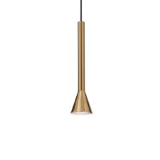 Ideal Lux 279794 DIESIS závesné svietidlo LED D60mm 7W/660lm 3000K saténová mosadz