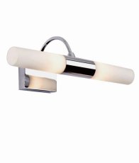 AZzardo AZ1297 DECOline LILIANE nástěnné svítidlo 2xG9 33W IP44 bílá / chrom