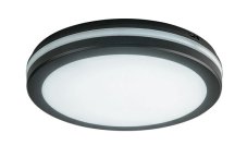 RABALUX 77035 Indre venkovní stropní svítidlo LED D300mm 28W/2450lm 3000+4000+6500K IP54 černá, bílá