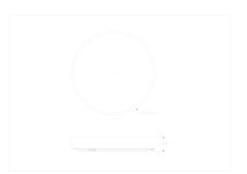 LED stropní svítidlo 40 cm 1100 lm 3000+4000+5500K IP44 černé Zuma Line NADI MS724-R400