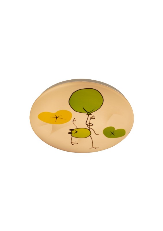 RABALUX 71069 Froggo stropní svítidlo dětské D375mm LED 24W/1440lm 3000K bílá, vícebarevná