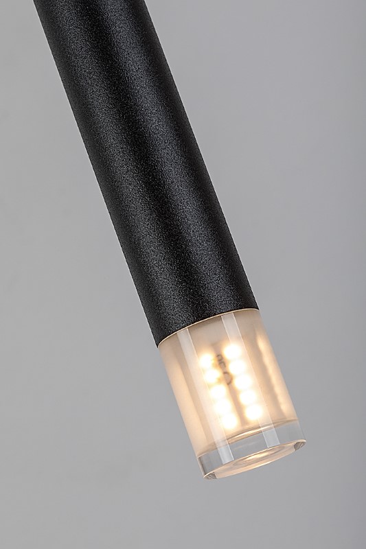 RABALUX 72356 Ramira závesné svietidlo D30mm 1xG9 čierna, priehľadná