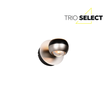 TRIO SELECT 244410107 ORBIT nástěnné svítidlo SMD LED 8W/960lm 2300+3000+4000K černá, nikl matný, schwitchdimmer