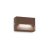 Ideal lux 316895 OUTDOOR DEDRA SMALL vonkajšie nástenné svietidlo LED 1,5W 160/50lm 3000K IP65 kávová