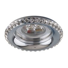 Emithor 71080 CRYSTALS DOWNLIGHT zápustné svietidlo GU10/50W,chróm