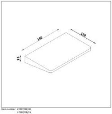 Lucide 17207/08/30 BORO nástěnné svítidlo LED 1x8W