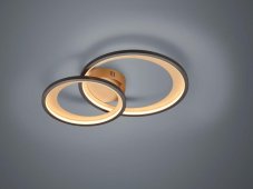 TRIO 673810232 Granada Stropní svítidlo 590mm LED 1X29W / 2650lm 3000K Matná černá, Switchdimmer