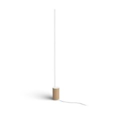 Philips HUE White and color ambiance 8719514433526 Signe stojanové svítidlo LED 1,4m 29W/2550lm bílá, imitácia dreva, bluetooth