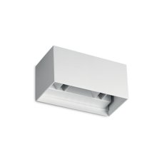 Vonkajšie nástenné svietidlo LED 4000K biela IP54 Ideal Lux ATOM 366869