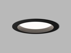 LED2 2235353DT KAPA zápustné svítidlo LED D190mm 25W/2825lm 3000-3500-4000K IP54 TRIAC černá