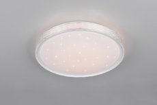 TRIO Reality R64811101 VARDA stropné svietidlo D390mm SMD LED 24W/2500lm 2700-6500K biela, diaľkový ovládač, starlight efekt