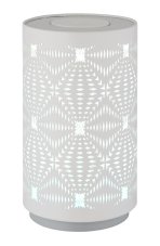 GLOBO 21018W AMIYAH dotyková stolná lampička V140mm LED 1W 40/15lm 6000K+RGBW biela