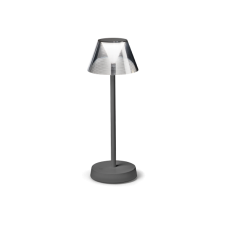 Ideal Lux 286730 LOLITA vonkajšia stolná lampička LED V345mm 2,8W 200/30lm 3000K šedá