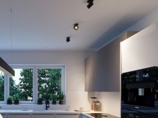 LED2 21507213DT KLIP zápustné bodové svítidlo nastaviteľné LED D77mm 11W/770lm 2700K TRIAC bílá, černá