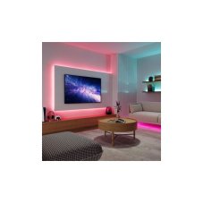 TRIO Reality R65553102 RACER LED pásek SMD LED 3000mm 10W/750lm 3000K RGBW černá, stmívatelné, dálkový ovladač