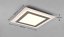 TRIO 641510207 MORGAN stropní svítidlo SMD LED 450x450mm 46W/6000lm 2700-6500K matný nikl, stmívatelné, dálkový ovladač