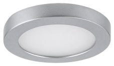 RABALUX 5275 Coco zápustné svietidlo LED D85mm 3W/230lm 4000K IP44 strieborná, biela