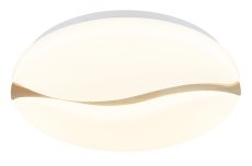 GLOBO 41790-20 LETICIA stropní svítidlo D390mm LED 24W 2790/1850lm 3000+4200+6000K bílá, dřevo