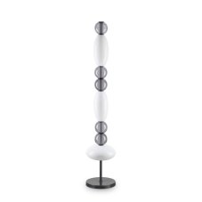Ideal Lux 314198 LUMIERE stojací lampa LED V1550mm 58W 6500/1190lm 3000K černá, bílá