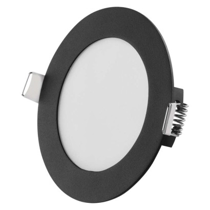 EMOS ZD1323 NEXXO LED stropní zápustné svítidlo 120mm 7W 480lm 3000/3500/4000K černá