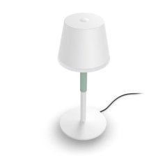 8719514404571 Philips HUE Go přenosná dotyková stolní lampička LED 36cm 6,2W/530lm CCT RGB IP54 bílá bluetooth včetne baterie