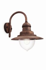 Philips 01652/06/PN Raindrop venkovní nástenné svítidlo 1x27 IP44 bronz