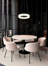 Závesné svietidlo LED 2700–6000K chrómová IP20 GLOBO lighting LAUREL 67387-24