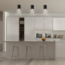 RABALUX 2055 Kobald povrchové bodové svítidlo D90mm 1xE27 matná černá