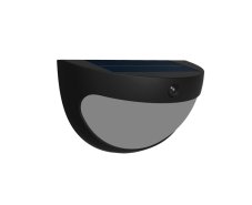 Solární nástěnné svítidlo se senzorem LED 2700K čierna IP44 PHILIPS Swyn 8721103105554