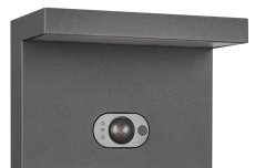 TRIO 553569142 BLYDE solárne stojanové svietidlo/stĺpik so senzorom V600mm SMD LED 5W/700lm 2300-4000K IP65 antracitová