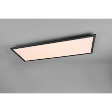 TRIO R62868032 GAMMA stropný panel LED 33,5W/3850lm 2700-6500K matná černá, stmívatelné, dálkový ovladač