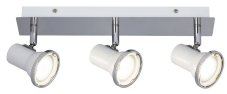 RABALUX 5499 Steve kúpeľňové spot LED GU10 3x4 5W IP44 4000K chróm, biela
