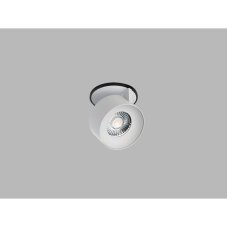 LED2 21507331 KLIP kruhové otočné zápustné bodové svítidlo 77mm 11W / 770lm 3000K černo bílá