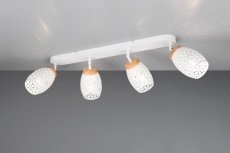 TRIO Reality R81574031 BIDAR stropní bodové svítidlo/spot 4xE14 bílá matná