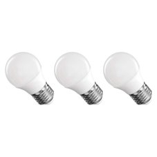 Emos ZQ6E21.3 LED žárovka E27 CLASSIC Mini Globe 4,2W 470lm 2700K 3-set