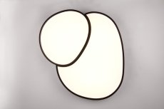 TRIO 647519232 RISE stropné svietidlo SMD LED 45W/5300lm 2700-6500K čierna matná, stmievateľné, diaľkový ovládač