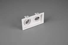 TRIO 651600231 KENAI zápustné bodové svítidlo výklopné 2xGU10 matná bílá