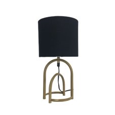 RABALUX 74075 Gisaya stolní lampička V350mm 1xE14 zlatá, černá