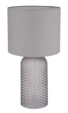GLOBO 21735G SOFIA stolná lampa V500mm 1xE27 šedá