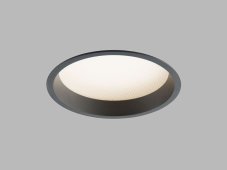LED2 2250633 ZETA M kulaté zápustné bodové svítidlo 160 mm 20W / 2000lm 3000K černá