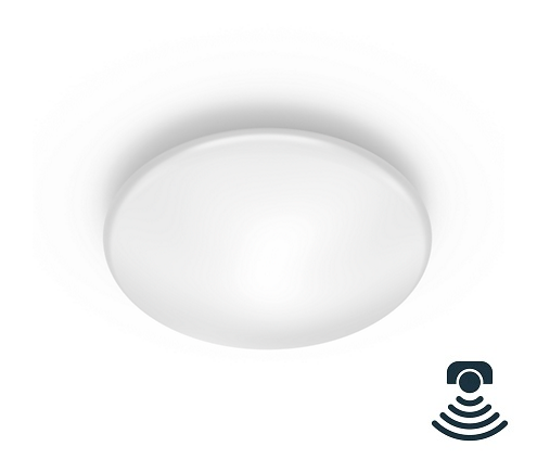 Philips Shan LED CL253 stropní svítidlo 260mm 12W / 1150lm 2700K senzor pohybu