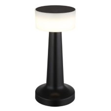 GLOBO 58447S ANGELIKA dotyková stolní lampička V215mm LED 1W/55lm 2700+6500+4000K černá, bílá, včetně baterie CR18650 800mAh 3,7V, USB-C kabel