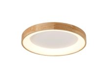 AZZARDO AZ2697 DECOline SILVAM 45 TOP stropné LED svietidlo 30W/1950lm IP20 drevo/biela