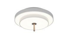 TRIO 640210176 KEATON stropné svietidlo D400mm SMD LED 34,5W/4000lm 2300+3000+4000K svetlošedá, switchdimmer